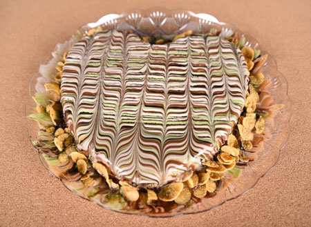 When you buy the heart of cream konafa, you will get the same order for free