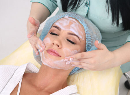 Deep skin cleansing package at \