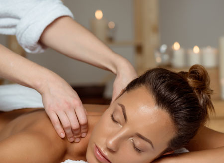 Massage and Moroccan bath package in \