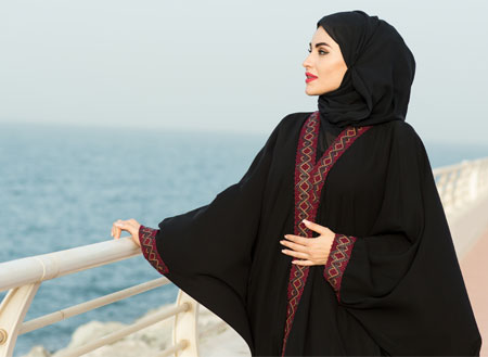 Sweet outfits need an abaya from \
