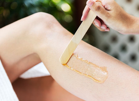 Full body waxing package at \