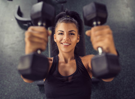 Madam, free invitation for you for one day to enjoy the gym sections