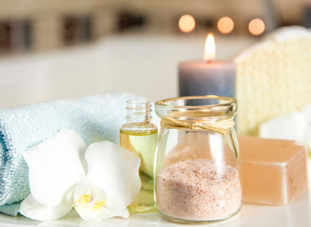 Massage package with aromatic oils at \