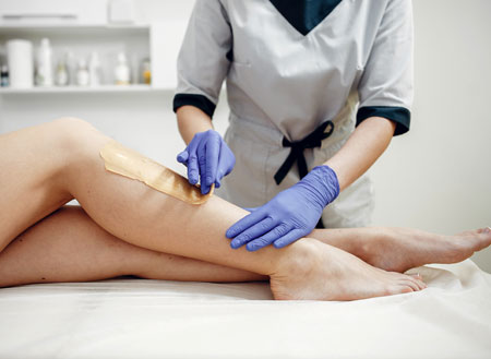 Full body waxing package at \