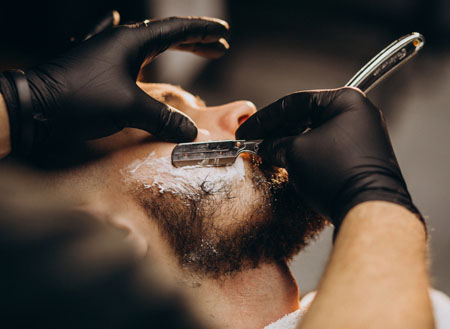 Moroccan bath package with hair cutting and beard shaving at Oriental Relax Spa for 145 SAR