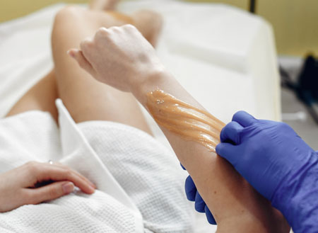Full body waxing package at Gamali Wa Anaqti Salon for 138 SAR